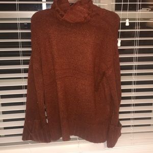 Orange sweater